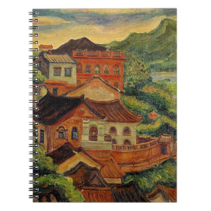 Tamsui & Chen Cheng-Po/Taiwan Vintages Kunstbüro Notizblock