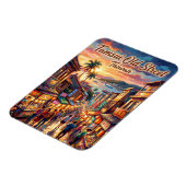 Tamsui Old Street Taiwan Magnet (Linke Seite)