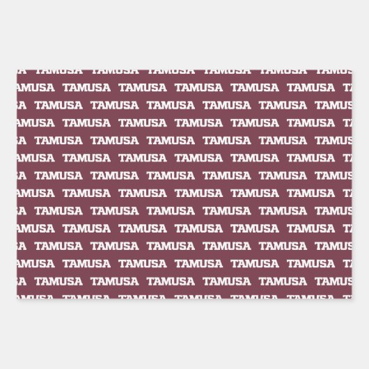 TAMUSA GESCHENKPAPIER SET (Vorderseite 3)