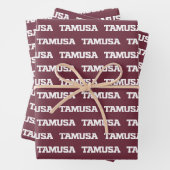 TAMUSA GESCHENKPAPIER SET (Beispiel)