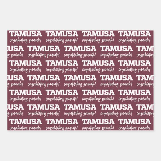 TAMUSA GESCHENKPAPIER SET (Vorderseite 2)