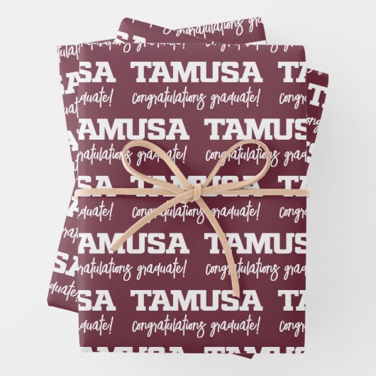 TAMUSA GESCHENKPAPIER SET (Beispiel)
