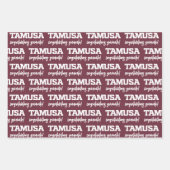 TAMUSA GESCHENKPAPIER SET (Vorderseite)