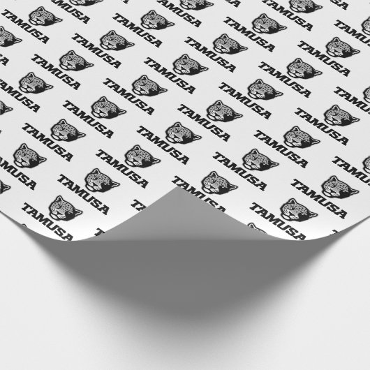 TAMUSA Jaguars Geschenkpapier (Ecke)