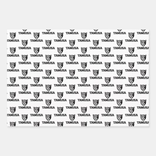 TAMUSA Jaguars Geschenkpapier Set (Vorderseite 2)