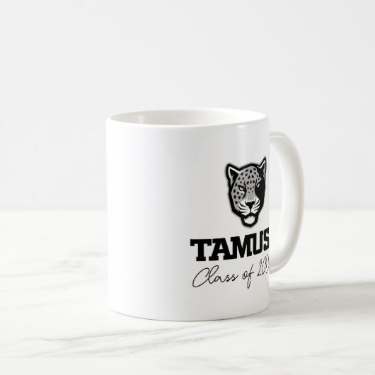 TAMUSA Jaguars Kaffeetasse (VorderseiteRechts)