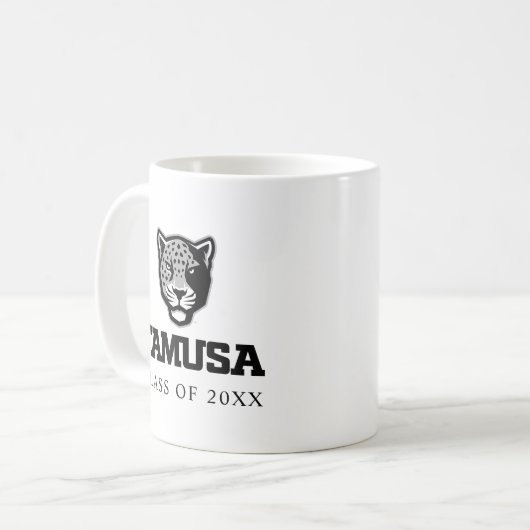 TAMUSA Jaguars Kaffeetasse (Vorderseite Links)