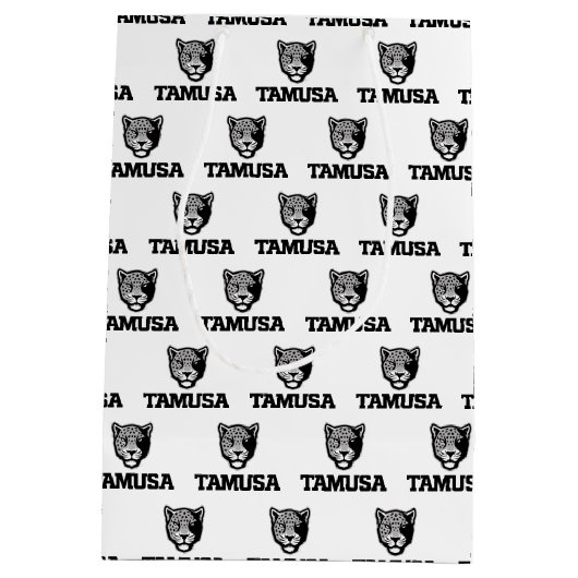 TAMUSA Jaguars Mittlere Geschenktüte (Rückseite)