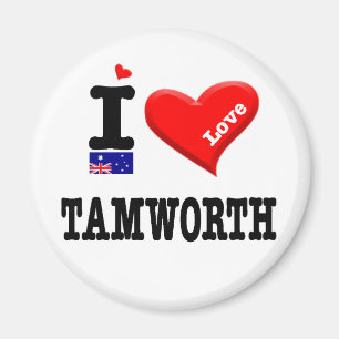 TAMWORTH - I Liebe Magnet