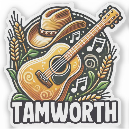 Tamworth, NSW Australia Sticker (Vorderseite)