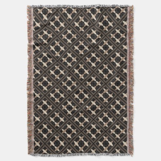 Tan auf Black Decke (Vorderseite Vertikal)