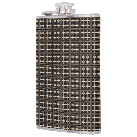 Tan auf Black Flachmann (Links)