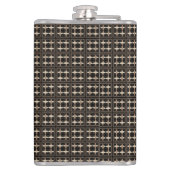 Tan auf Black Flachmann (Rückseite)