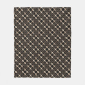 Tan auf Black Fleecedecke (Vorderseite)