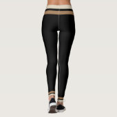 Tan auf Black Leggings (Rückseite)