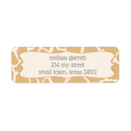 Tan Baby Boy Giraffe