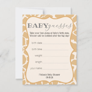 Tan Baby Boy Giraffe Baby Ratings