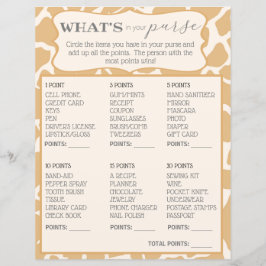 Tan Baby Boy Giraffe Was in Ihrer Tasche ist