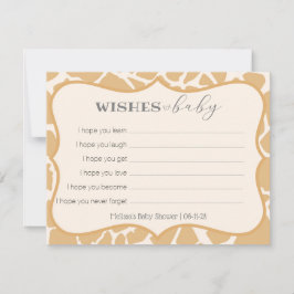 Tan Baby Giraffe will Baby