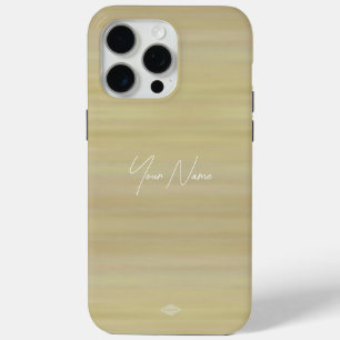 Tan Beige Watercolor Look Handy Case