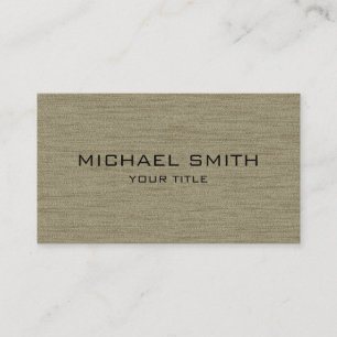 Tan Beruflich Modern Business Card Visitenkarte