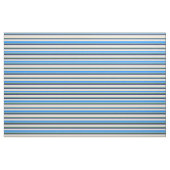 Tan, Blau, Grün, Mitternachtsblau und Weiß farbig Stoff (Fat Quarter (45,7 x 55,9 cm))