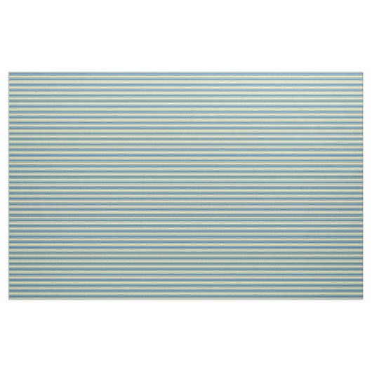 Tan & Blue Lined Muster Stoff (Yard (91,4 cm))