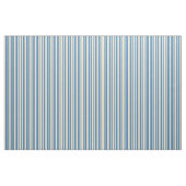 Tan & Blue Streifen Muster Stoff (Fat Quarter (45,7 x 55,9 cm))