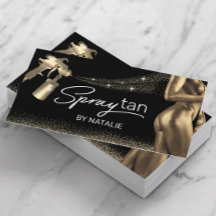 Tan Bronze Body Gold Glitzer Tanning