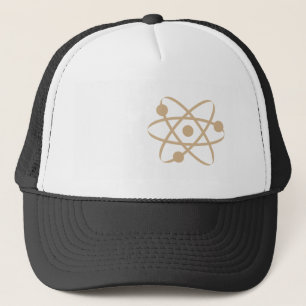 Tan Brown Atom Truckerkappe