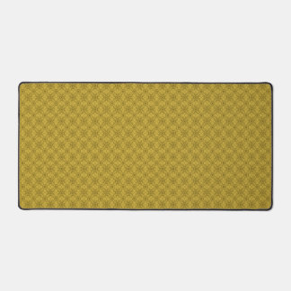 Tan Brown Muster Artistic Design Schreibtischunterlage