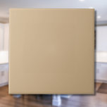 Tan Brown Solid Color | Klassisches Elegant Fliese<br><div class="desc">Tan Brown - Die zeitlose Faszination des Solid Color Design: Eine faszinierende Mischung aus klassischer Form und eleganter Einfachheit. Dieses Design ist eine Feier des Powers und der Schönheit in einem Single, markante Farbe gefunden. Die solide Farbgestaltung zeichnet sich durch ihre raffinierte Eleganz aus und macht sie zu einem idealen...</div>
