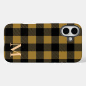 Tan Buffalo Kariert Karo Case-Mate iPhone Hülle (Rückseite (Horizontal))