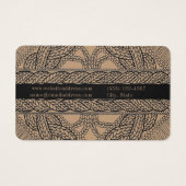 TAN CABLE STRICK Oceana Business Card (Rückseite)