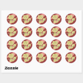 Tan Cat Stickers (Blatt)