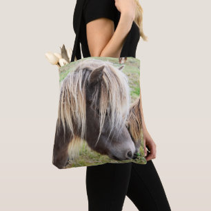 Tan Colored Shetland Pony, Tasche