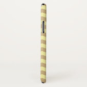 Tan Cream Neutral Chevrons Case-Mate iPhone Hülle (Hinten/Rechts)