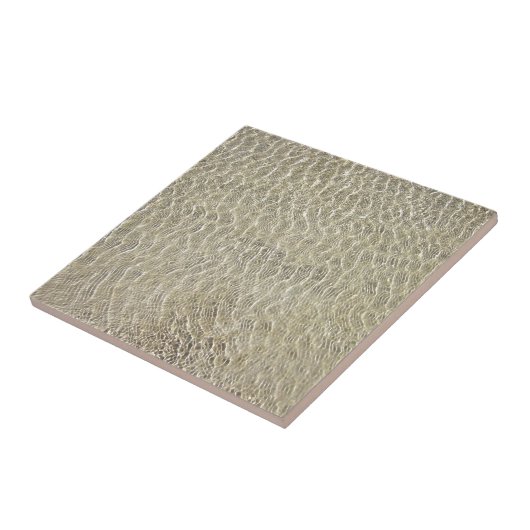 Tan Crocodile Leather Pattern Fliese (Seite)