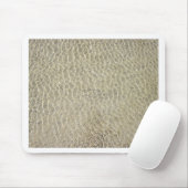 Tan Crocodile Leather Pattern Mousepad (Mit Mouse)