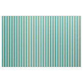 Tan & Dark Cyan farbene Streifen Stoff (Fat Quarter (45,7 x 55,9 cm))