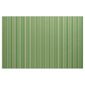 Tan & Dark Green Lines Muster Stoff (Fat Quarter (45,7 x 55,9 cm))
