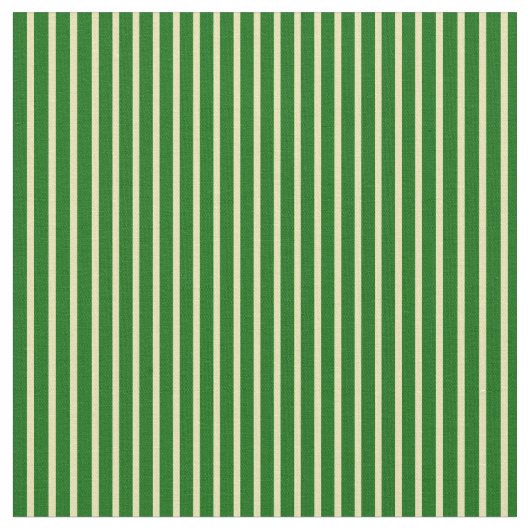 Tan & Dark Green Pattern Stoff (Nahaufnahme)