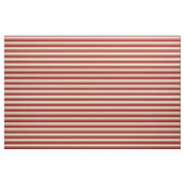 Tan & Dark Red Lines Muster Stoff (Fat Quarter (45,7 x 55,9 cm))