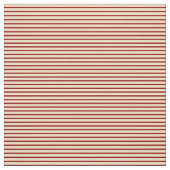 Tan & Dark Red Lines Stoff (Muster)