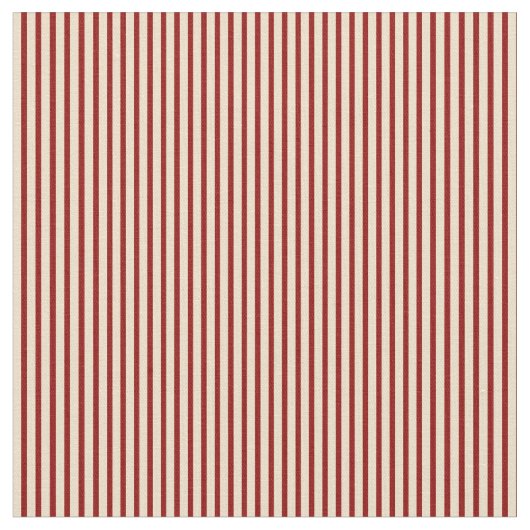 Tan & Dark Red Lines/Stripes-Muster Stoff (Nahaufnahme)