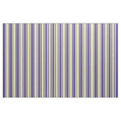 Tan & Dark Slate Blue Stripes Muster Stoff (Fat Quarter (45,7 x 55,9 cm))