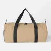 Tan Duffle Bag - Minimaler Look, Max Space (Rückseite)