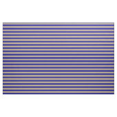 Tan, Dunkelblau und Lichtschiefer-Graues Muster Stoff (Yard (91,4 cm))