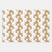 Tan Eid Adha Mubarak Kaaba Sheep Pattern Geschenkpapier Set (Vorderseite 3)