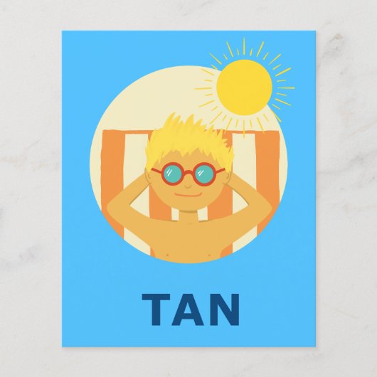 TAN Flashcard für erstes T 1 Silbenfähiges Wort (Vorderseite)